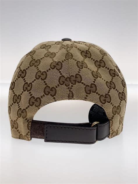 GUCCI Cap Polyester Black Total Pattern Mens 200035 202291 .